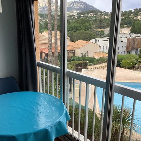 Au Calme Dans Hameau Fleuri Joli Studio 3 Pers Piscine Parking Wi-Fi Vence Esterno foto