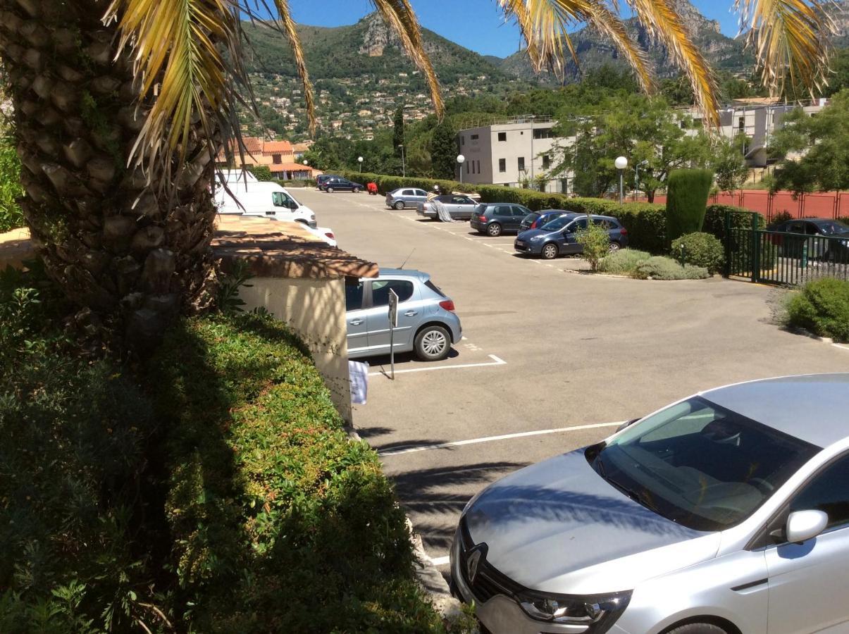 Au Calme Dans Hameau Fleuri Joli Studio 3 Pers Piscine Parking Wi-Fi Vence Esterno foto